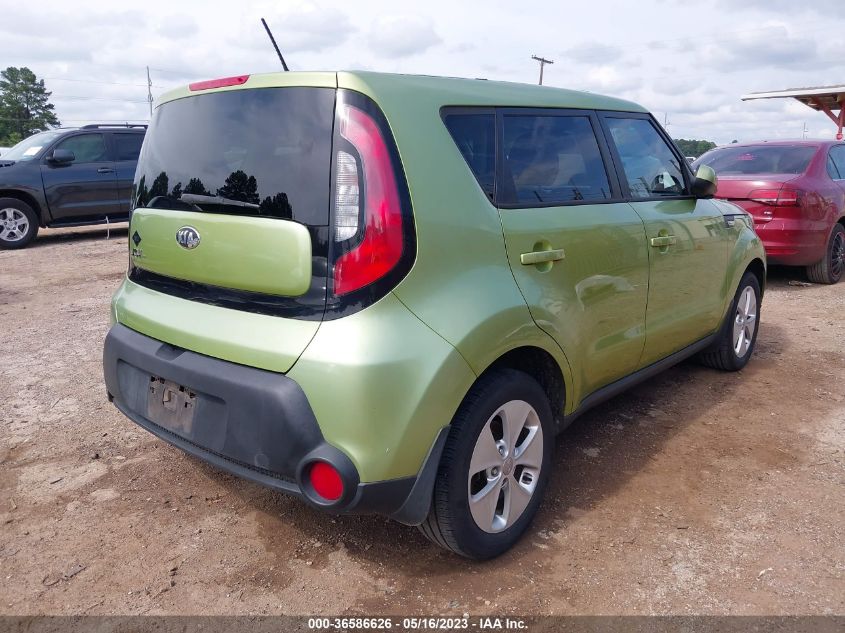 2014 KIA SOUL BASE - KNDJN2A23E7719484