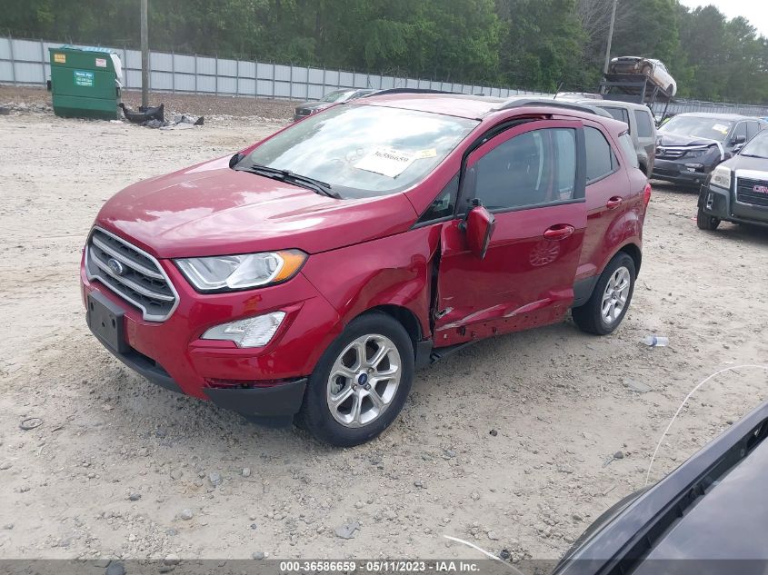 2020 FORD ECOSPORT SE - MAJ3S2GE2LC342059