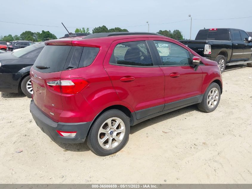 2020 FORD ECOSPORT SE - MAJ3S2GE2LC342059