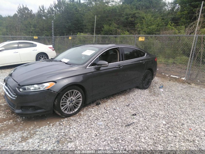 2016 FORD FUSION SE - 3FA6P0HDXGR109255