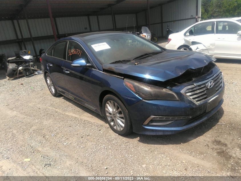 2015 HYUNDAI SONATA 2.4L LIMITED - 5NPE34AF4FH131435