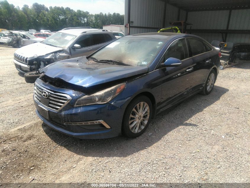 2015 HYUNDAI SONATA 2.4L LIMITED - 5NPE34AF4FH131435