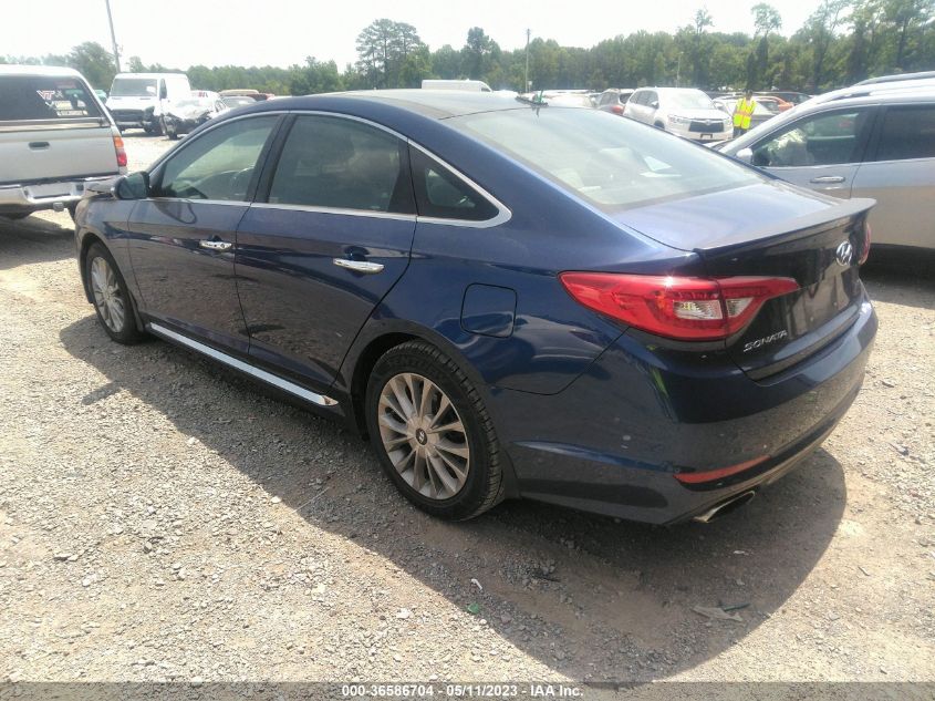 2015 HYUNDAI SONATA 2.4L LIMITED - 5NPE34AF4FH131435