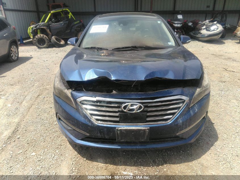 2015 HYUNDAI SONATA 2.4L LIMITED - 5NPE34AF4FH131435