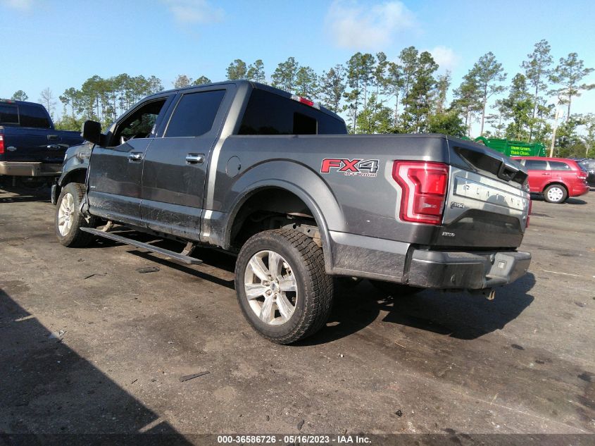 2015 FORD F-150 XLT/XL/LARIAT/PLATINUM - 1FTEW1EGXFFA09665