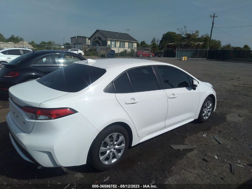 2022 TOYOTA COROLLA LE - JTDEPMAE3N3011339