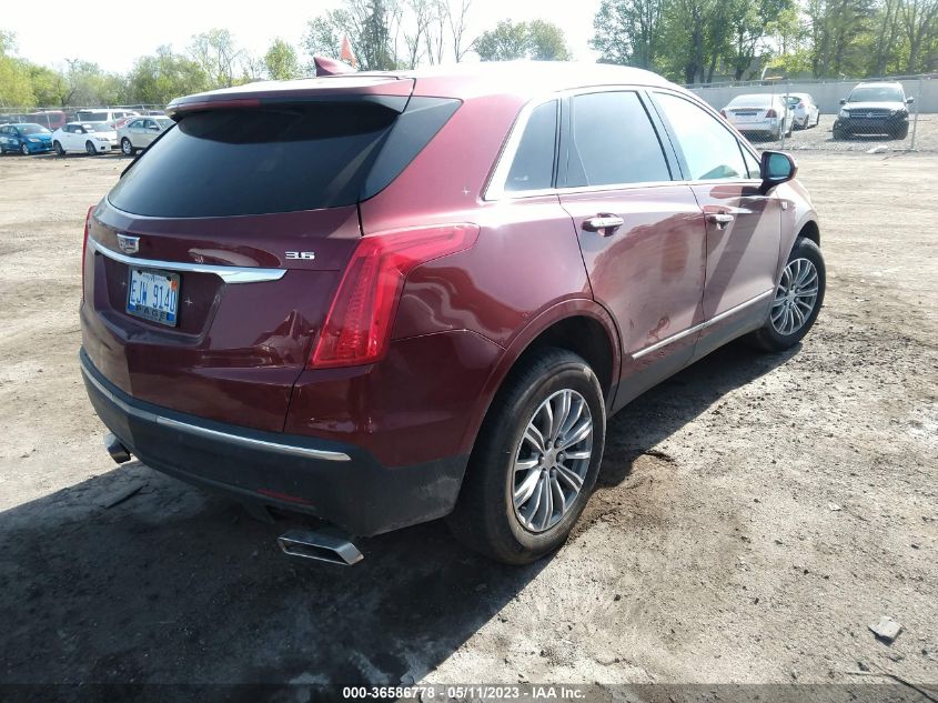 2017 CADILLAC XT5 LUXURY FWD - 1GYKNBRS4HZ114322