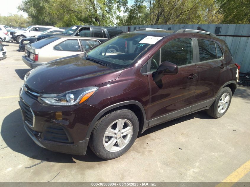2021 CHEVROLET TRAX LT - KL7CJLSB1MB305329