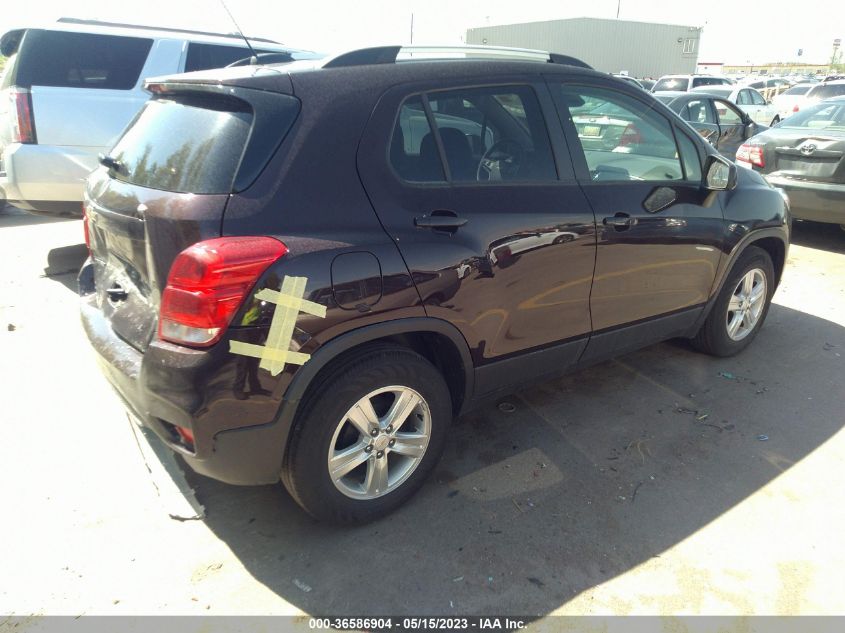 2021 CHEVROLET TRAX LT - KL7CJLSB1MB305329