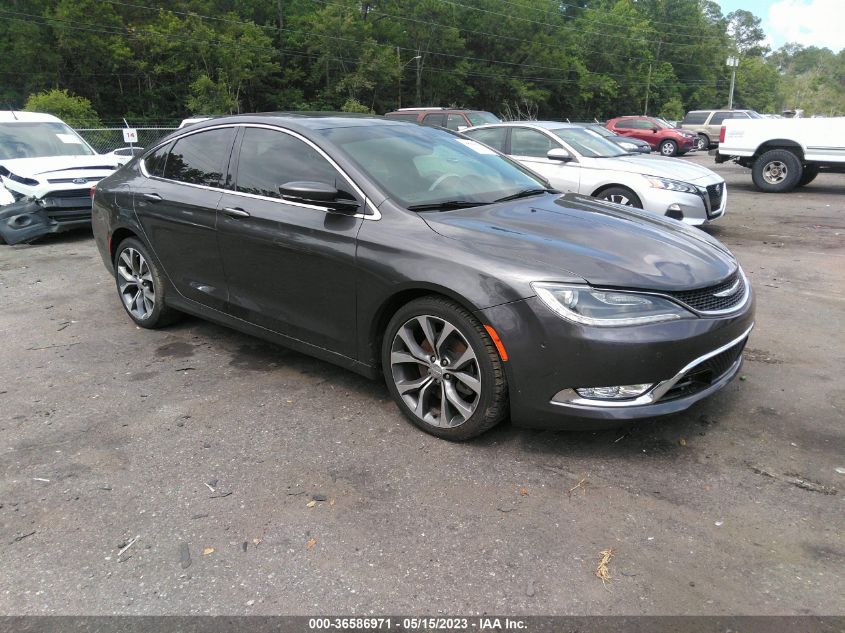 2015 CHRYSLER 200 C - 1C3CCCEG7FN620422