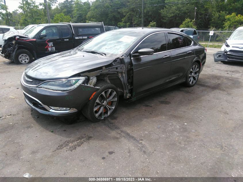 2015 CHRYSLER 200 C - 1C3CCCEG7FN620422