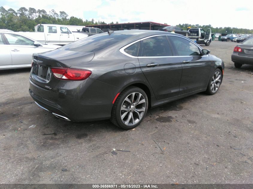 2015 CHRYSLER 200 C - 1C3CCCEG7FN620422