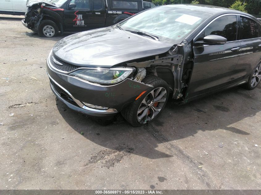 2015 CHRYSLER 200 C - 1C3CCCEG7FN620422