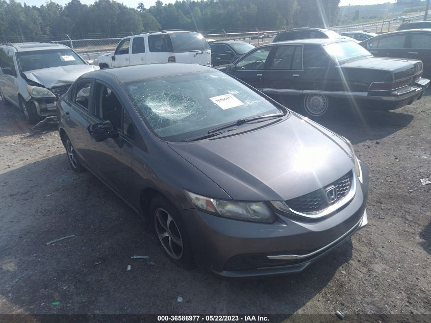 2015 HONDA CIVIC SEDAN SE - 19XFB2F73FE222925