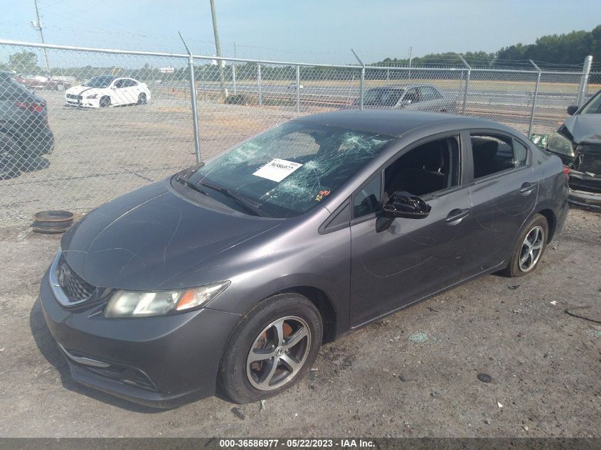 2015 HONDA CIVIC SEDAN SE - 19XFB2F73FE222925