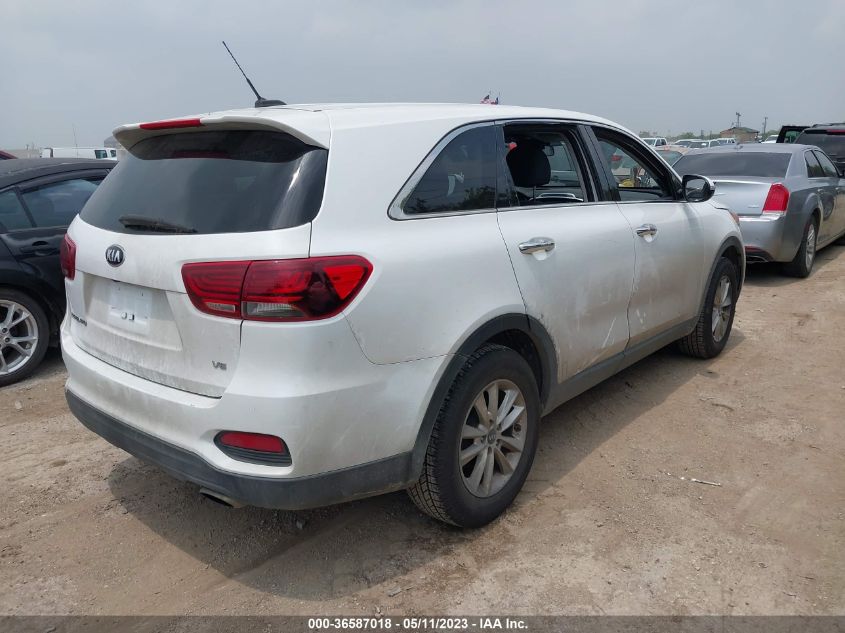 2019 KIA SORENTO LX V6 - 5XYPG4A54KG570429