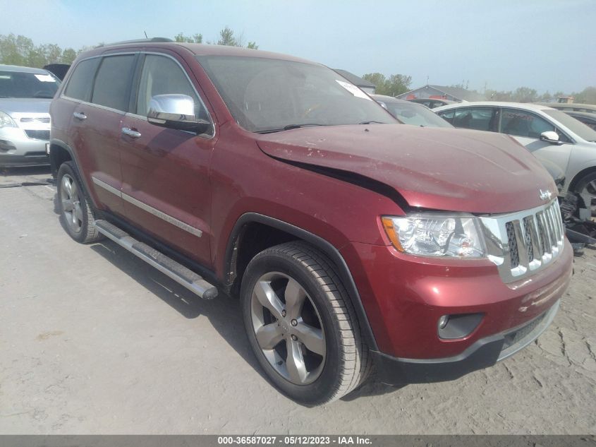 2013 JEEP GRAND CHEROKEE OVERLAND - 1C4RJFCG3DC640918