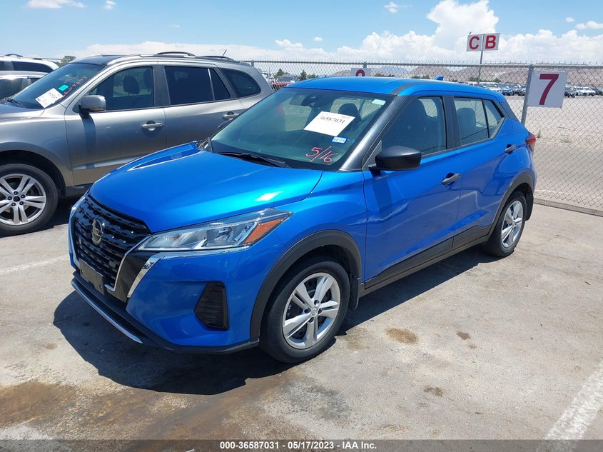 VIN 3N1CP5BV0ML495679 2021 NISSAN KICKS S