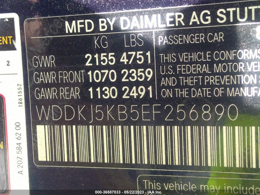 2014 MERCEDES-BENZ E-CLASS E 350 - WDDKJ5KB5EF256890