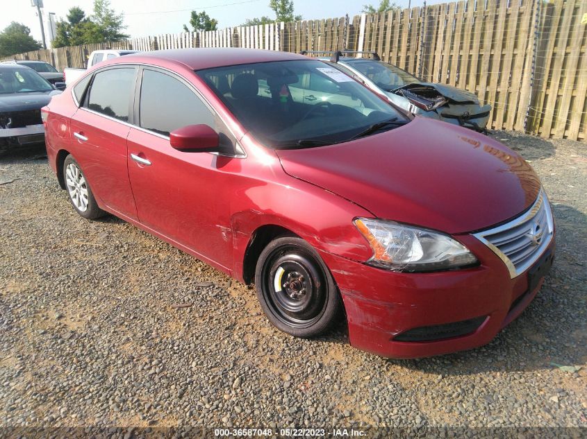 2013 NISSAN SENTRA SV - 3N1AB7AP6DL684423