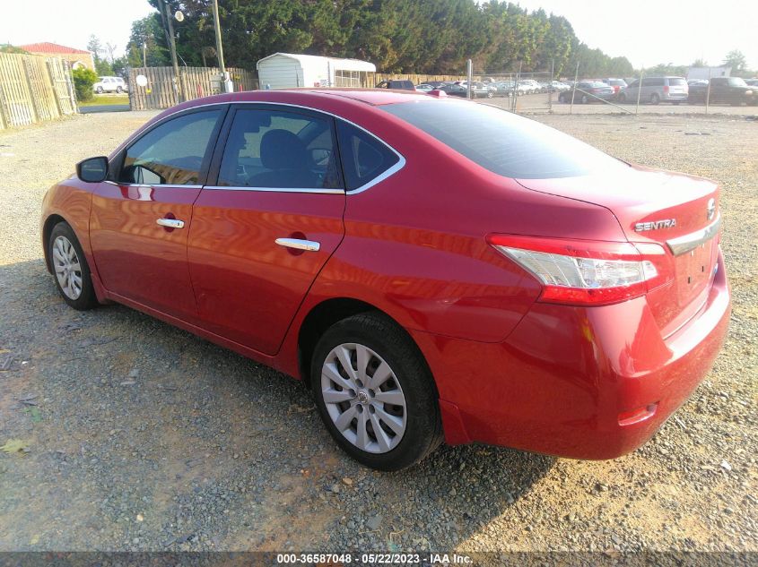 2013 NISSAN SENTRA SV - 3N1AB7AP6DL684423