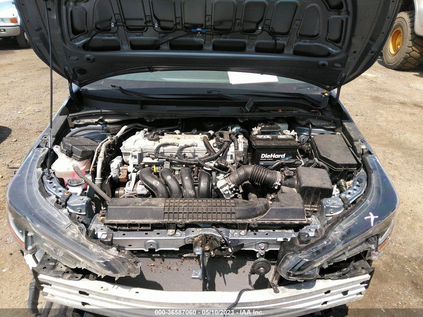 VIN 5YFEPMAEXNP273284 2022 TOYOTA COROLLA LE