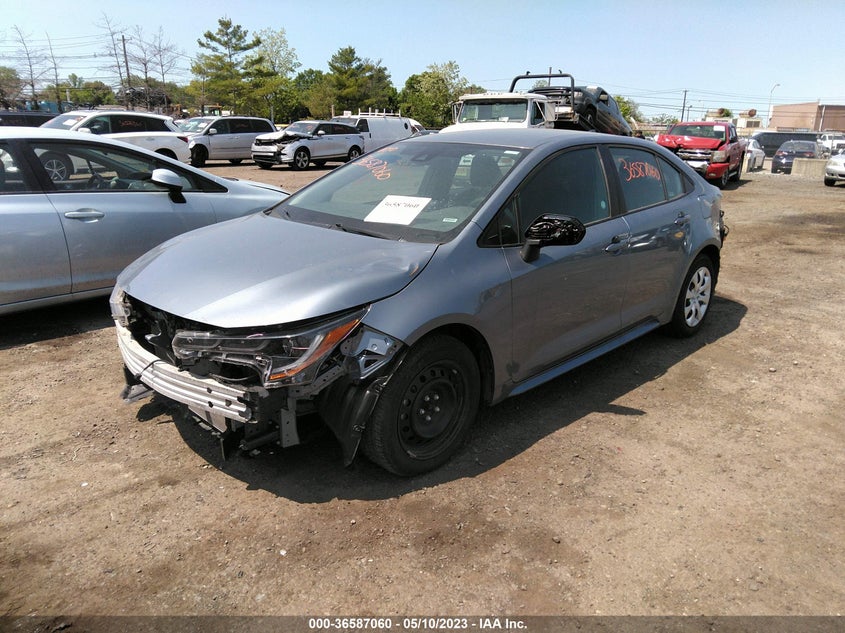 VIN 5YFEPMAEXNP273284 2022 TOYOTA COROLLA LE