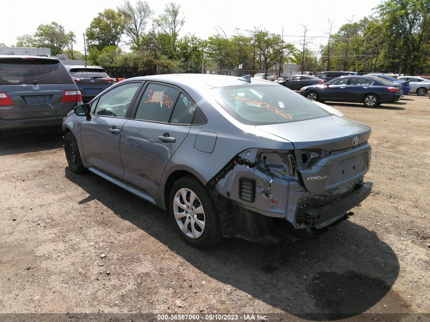 VIN 5YFEPMAEXNP273284 2022 TOYOTA COROLLA LE