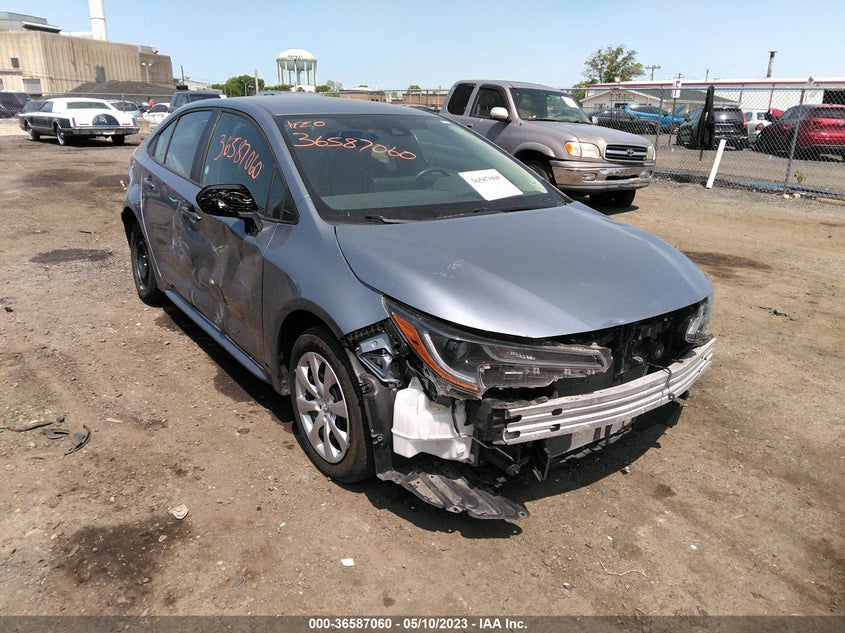VIN 5YFEPMAEXNP273284 2022 TOYOTA COROLLA LE