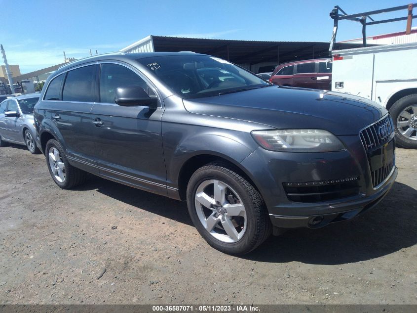 VIN WA1LGAFE8DD013198 2013 AUDI Q7 no.1