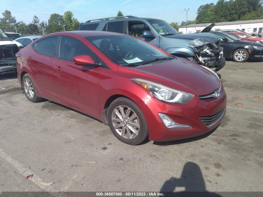 2015 HYUNDAI ELANTRA SE - 5NPDH4AE8FH602474