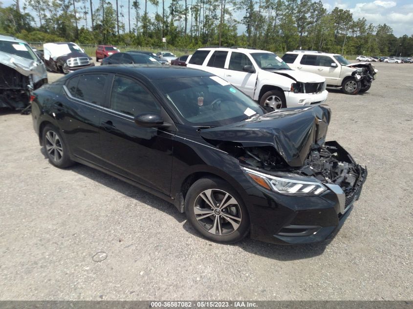 2022 NISSAN SENTRA SV - 3N1AB8CVXNY219181