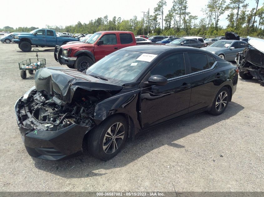 2022 NISSAN SENTRA SV - 3N1AB8CVXNY219181