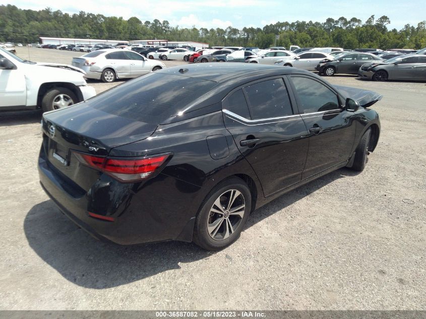 2022 NISSAN SENTRA SV - 3N1AB8CVXNY219181