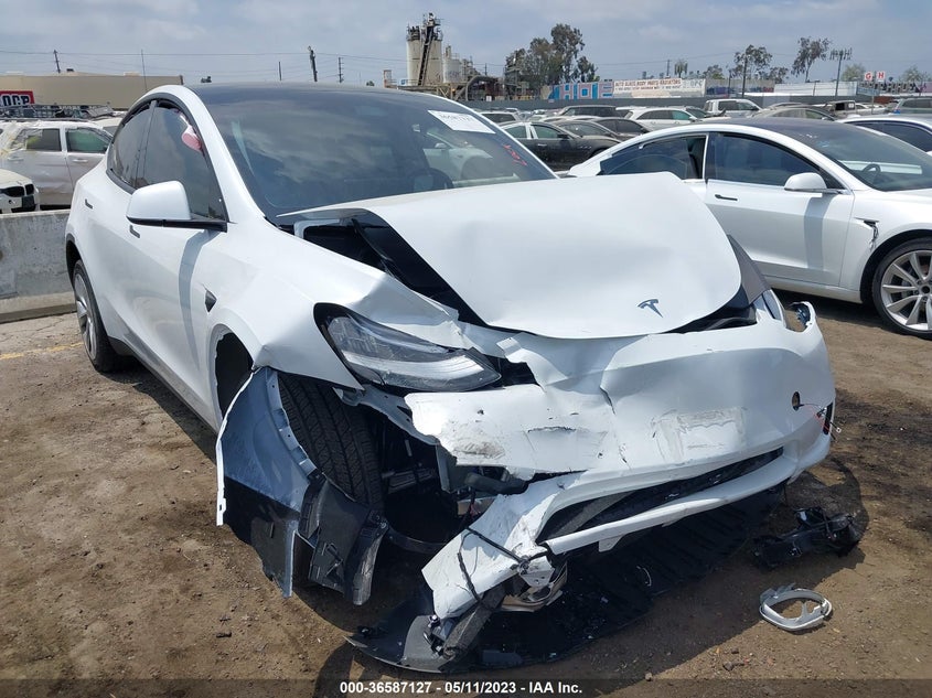 VIN 7SAYGDEE2PA065907 2023 TESLA MODEL Y LONG RANGE