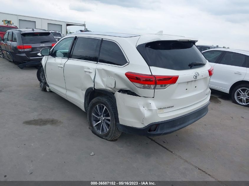 2018 TOYOTA HIGHLANDER SE/XLE - 5TDKZRFH7JS534515