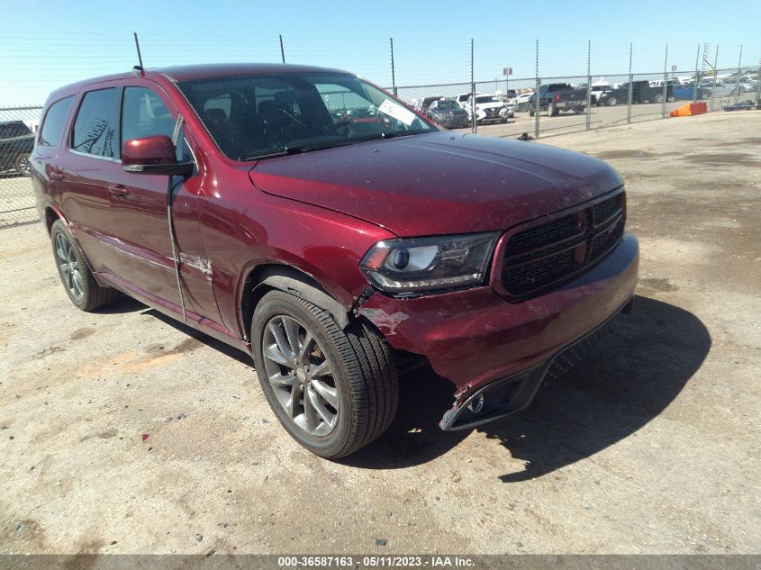 2018 DODGE DURANGO GT - 1C4RDJDG3JC395400