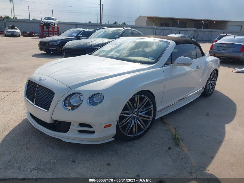 2015 BENTLEY CONTINENTAL GT SPEED - SCBGJ3ZA2FC049218