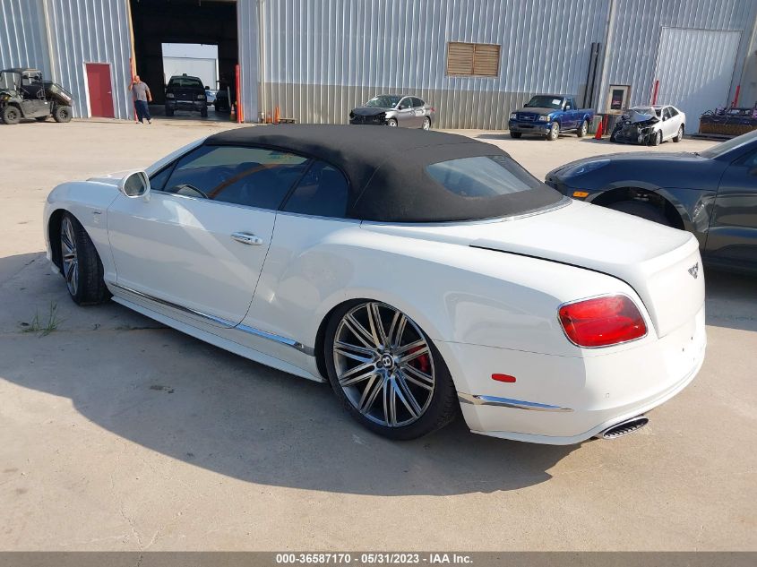 2015 BENTLEY CONTINENTAL GT SPEED - SCBGJ3ZA2FC049218