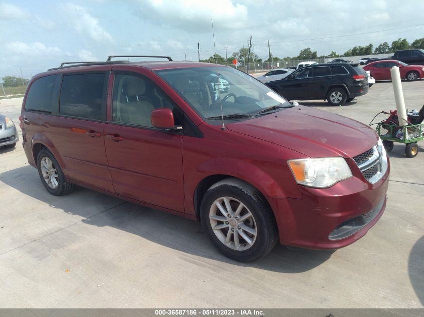 2014 DODGE GRAND CARAVAN SXT - 2C4RDGCGXER427700