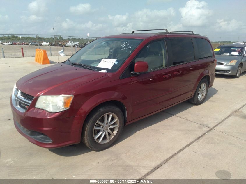 2014 DODGE GRAND CARAVAN SXT - 2C4RDGCGXER427700