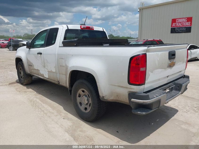 2019 CHEVROLET COLORADO 2WD WORK TRUCK - 1GCHSBEA8K1175118