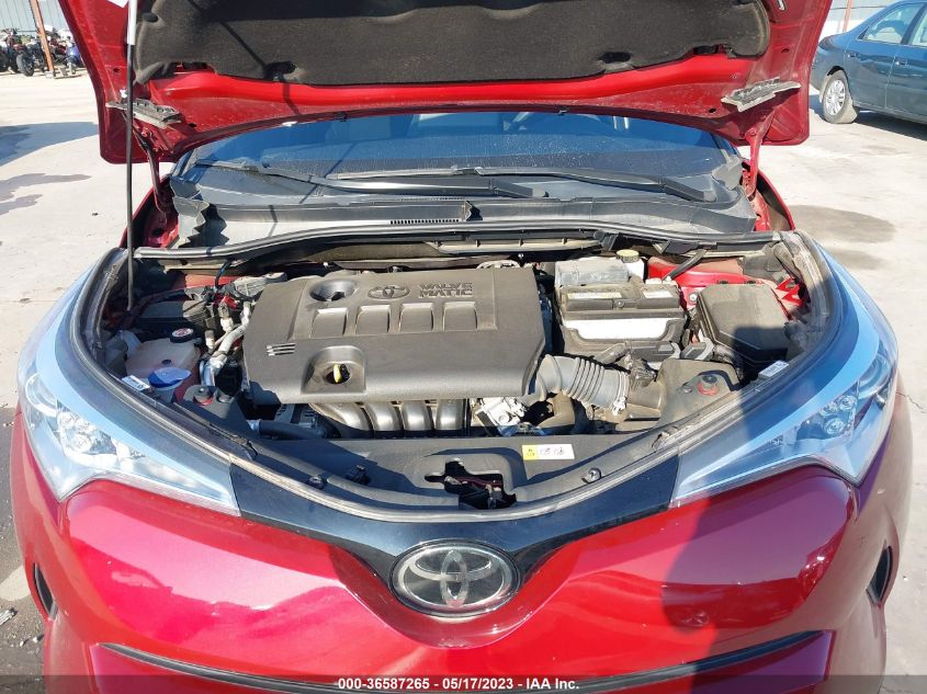 2019 TOYOTA C-HR XLE/LE/LIMITED - NMTKHMBX3KR097342