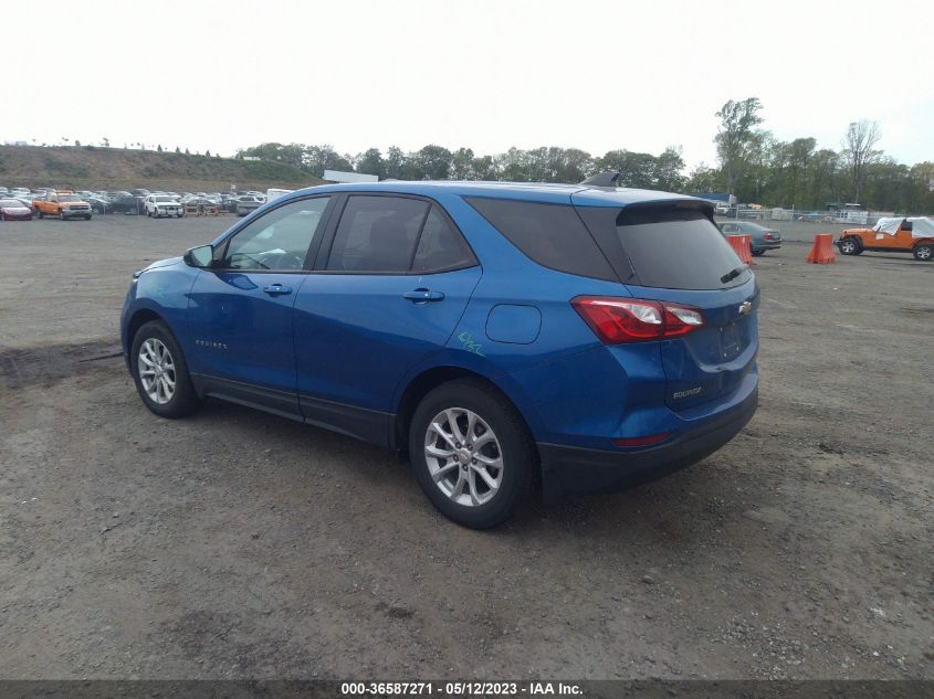 2019 CHEVROLET EQUINOX LS - 3GNAXSEV1KS509789