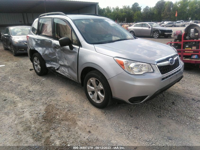 2015 SUBARU FORESTER 2.5I - JF2SJABC7FH496011