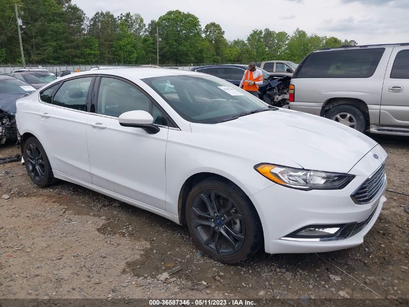 2018 FORD FUSION SE - 3FA6P0HD5JR279739