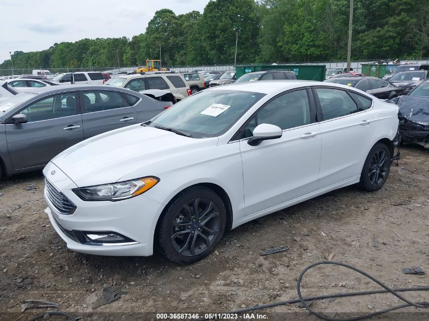 2018 FORD FUSION SE - 3FA6P0HD5JR279739