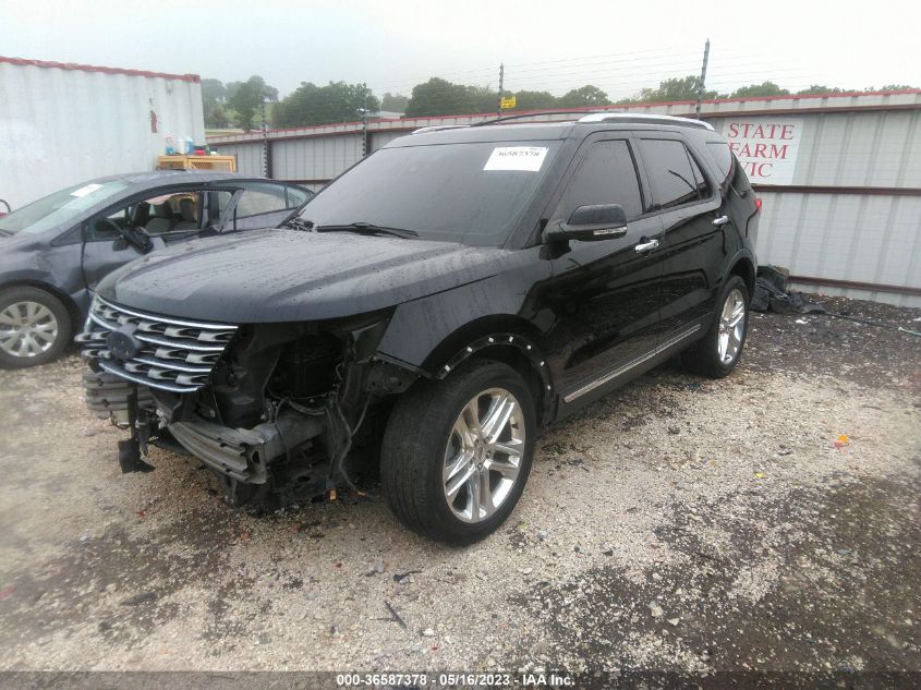 2016 FORD EXPLORER LIMITED - 1FM5K7F87GGA51871