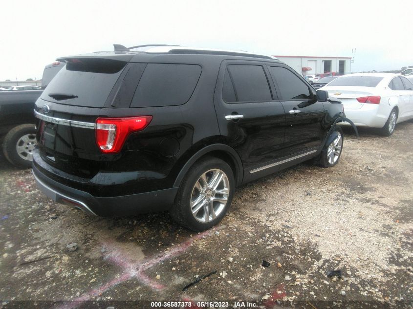 2016 FORD EXPLORER LIMITED - 1FM5K7F87GGA51871