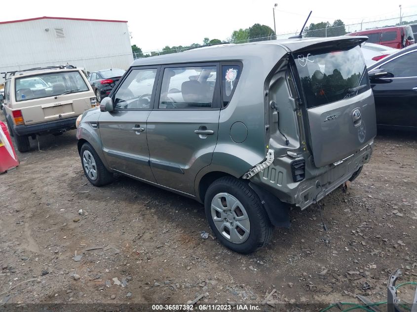 2013 KIA SOUL BASE - KNDJT2A56D7516622
